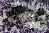Wide, Purple Amethyst Geode - Uruguay #123830-3